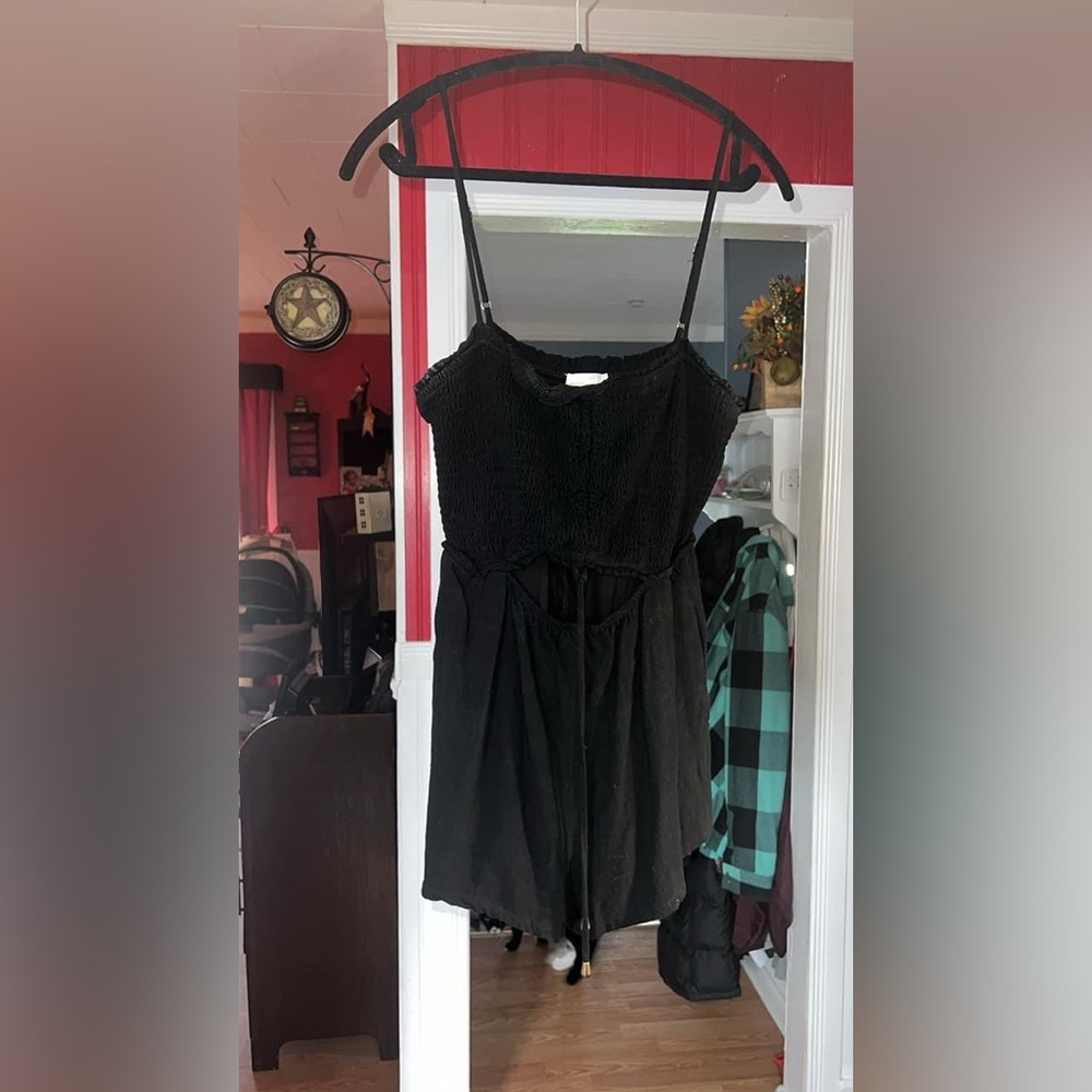 Allie Rose • Black Cut Out Romper